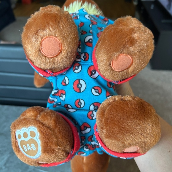 Build-A-Bear Pokémon Cute Plush Toy with Blue Hoodie - Picture 7 of 15